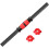 Dumbbell Bar with Threaded Handles, Practical Dumbbell Set with 2 Nuts for Home Training, Exercise Accessories, 35 cm 3