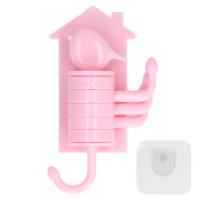 Crochet mural adhésif pour porte-ustensiles de cuisine rotatif, étanche, pliable, auto-adhésif, pivotant, facile à installer, robuste et