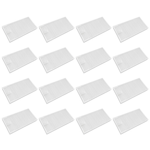 Stofzuigerrollen Borstel Dweildoek Plastic Filter-Zes instellen