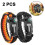 Survival Bracelets With Adjustable Paracord, Camping Gear Kits Including Fire Starter And Embedded Compass 2