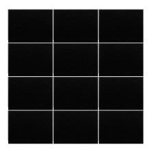 12 STKS Akoestiek Wandpanelen Geluiddichte Wandpanelen-Zwart