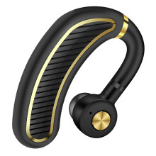 Ergonomiska Bluetooth-hörlurar med CVC-brusreducering, öronkrok Bluetooth-hörlurar med avancerad mikrofon för oöverträffad klarhet, enkelöra