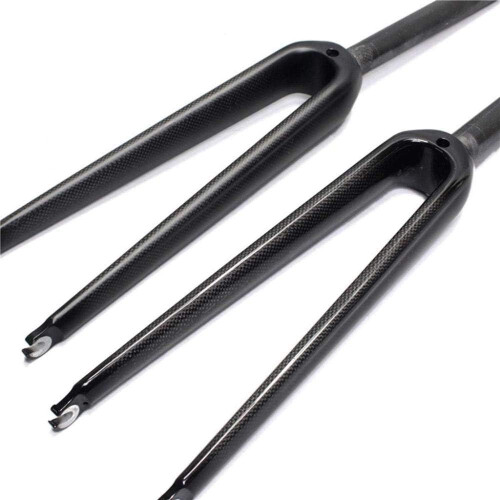 3 Wheel Bicycle Full Carbon Fork 700C Ultralight Rigid Front Fork V Brake 2