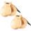Solid Wood Castanets for Percussion Spanish Musical Instrument Pair (Brown) 3