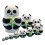 10Layer Stackable Doll Set, Toy, Black, 1 Set 1