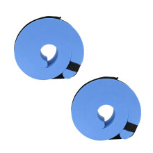 1 Pair Foam Swim Cuffs Ankle Arm Belt with Quick Release Buckle Water Aerobic Swim Hoop for Swimming Training Swim Bracelets blue