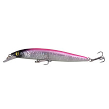 Mino Black Fish Luya Artificial Lure, Hard Wobbler Fishing Bait, 7g/12g, Trolling, Long Cast, Hard Bait, Predator Fishing, 3D Eye (Size: 5)