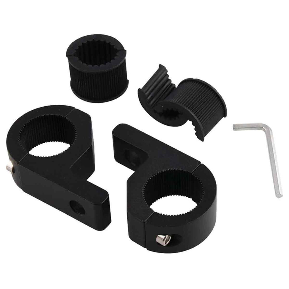 Bar Tube Clamps 4 Universal Fit On 30Mm Tubular Surfaces, Horizontal Bar Clamp Mounting Kit W/ Adjustable Mounting Bracket, No Drill Light 9139052749412