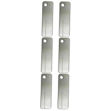 3 Sets of Whetstone Knife Sharpener Tool Sharpening Stone Household Sharpener Rectangular DoubleSided Whetstone Diamond Silver 2 Pieces x 3