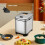 Dough Stirrer Mixing Paddles Metal Texture Kitchen Bread Maker 4