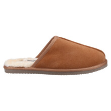 (Tan, 7 (Adults')) Hush Puppies Coady Men's Slippers UK Size