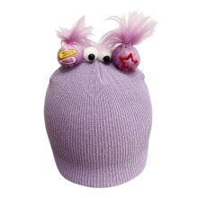 Snow Ski Helmet Cover Helmet Decoration Funny Reliable Stylish Adorable Creative Decorative Knitted Hat Ski Helmet Accessories Purple