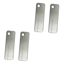 2 Sets of Whetstone Knife Sharpener Whetstones Tool Sharpening Stone House Sharpener Rectangular Diamond Sharpening Stone Silver Diamond 2 Pieces x 2