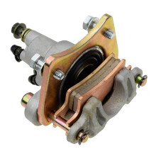 Ettermarked bakre bremsekaliperenhet med klosser4Polaris Sportsman400 450 500 600 700 800, Monteringsbrakett inkludert, Bakre ATV-bremsekaliper