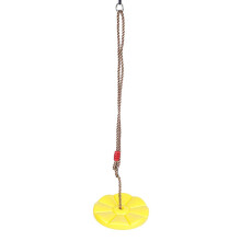 Toy with discs, unrated, for children, nonslip design, for fun fitness, for mothers, blue, yellow, and red, and leisure (yellow petals)