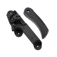 Support de poignée d'ouverture de capot, référence 51237023992. Compatible avec BMW 745i, 750i, 760i, E65, 745Li, 750Li, 760Li, E66 et Alpina