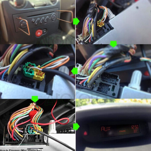 Auto Bluetooth-moduleadapter met plug-and-play-functionaliteit, Bluetooth 5.0 draadloze audioconnector voor 4 Renault-radio's, verbeterde 1