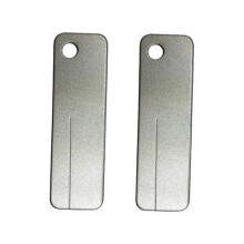 Diamond Silver Rectangular Grinding Stone 2 Pieces x 2