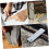 Diamond Silver Rectangular Grinding Stone 2 Pieces x 2 2