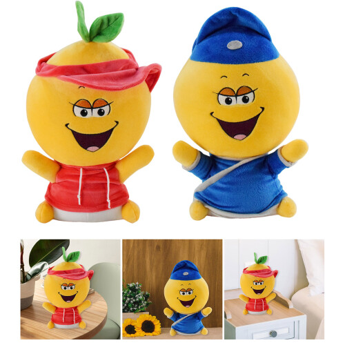 Lovely Fruit Themed Doll Ornament Desktop-fruit prince 2