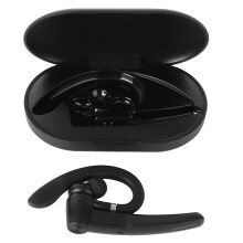 Wireless Bluetooth Earpiece for Cellphone, Dual Mic Noise Cancelling Comfortable Fit Design, Hands Free Calls for Office, Driving, Travel