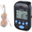 M50 Digital Metronome Compact and Rhythm Device for String Instruments Musicians Including Guitarists (Black) 2