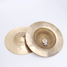 Small Hand Cymbal Finger Cymbals  1 Pair Traditional Chinese Cymbals for Kids and Adults