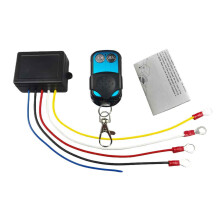 Trådløs fjernkontroll for vinsj, fjernkontrollsett for vinsj med 434 MHz frekvens og 50 fots rekkevidde, stabil ytelse. Universal Fit4 12V-24V