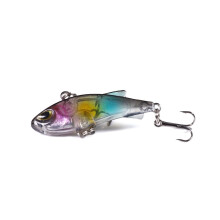 1pc Sinking Mini VIB Fishing Lure 4 cm 4g Vibration Artificial Bait Winter Ice Fishing Wobbler Bass Crankbait Fishing Tackle (Size : 5)