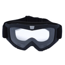 Motorradbrille für Outdoor-Sportarten, stoßfeste Gläser, UV-Schutz, Offroad-Brille, beschlagfrei, winddicht, staubdicht, komfortable Polsterung