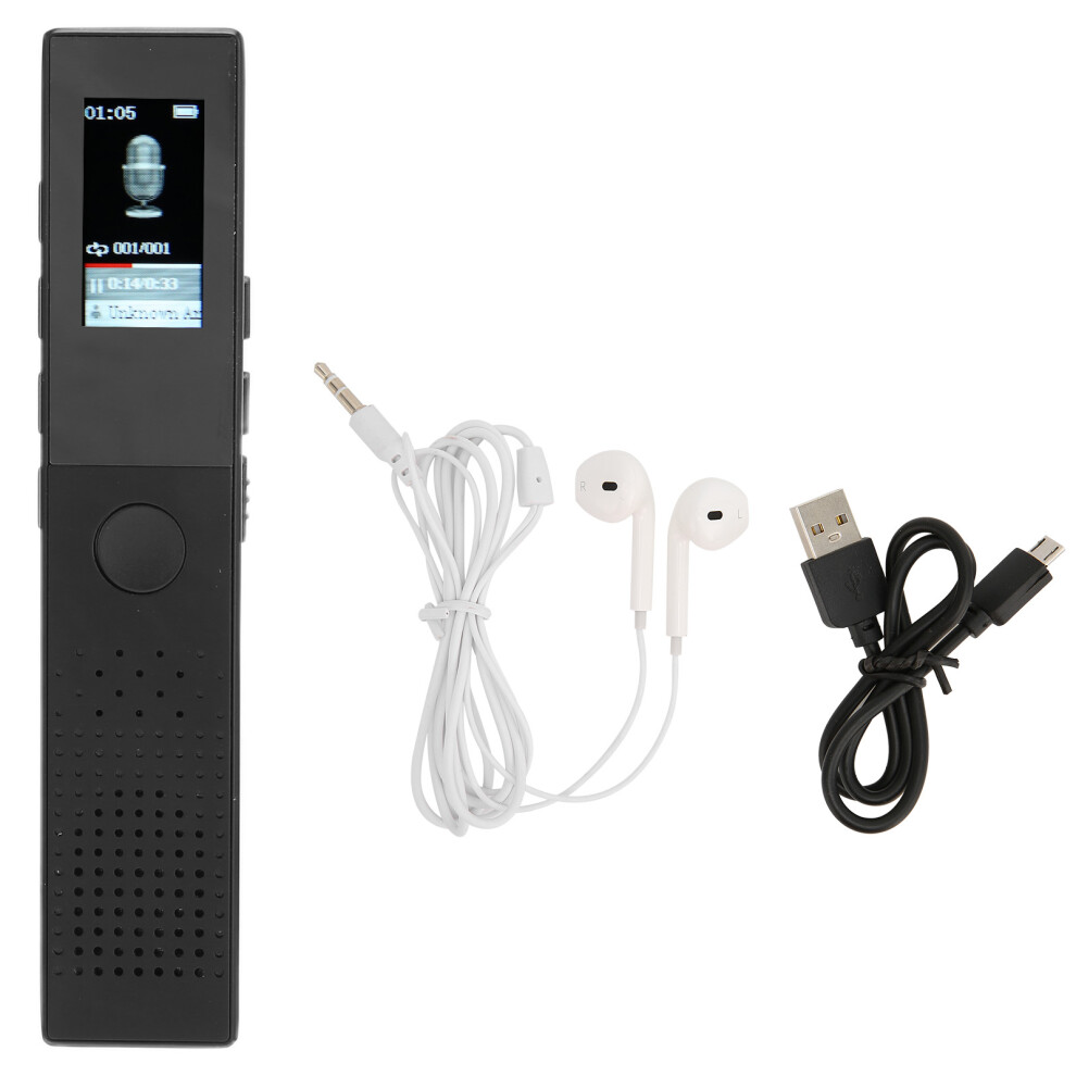 Digital Voice Recorder For Seamless Listening Experiences, Portable Device With Noise Reduction And High-Quality Audio 9416038543821