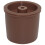 Home Coffeeware Supplies Refillable Coffee Filter Cup-brown 1