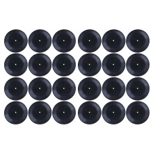 Unique 7Inch Plastic Discs Record Decors Wall Art-24 Pieces