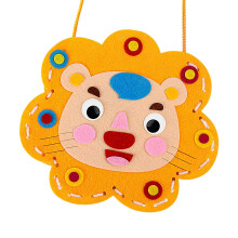 Children's Sewing Bag Set, NonWoven Fabric, Animal Sewing Kit for Kids