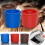 Coffee Filter Cup with Lid Reusable Refillable-brown 7