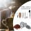 Reusable Coffee Refills Set Refillable Cup Stainless-Set 3 5