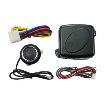 Keyless Go drukknop, motorstart-stopknopset met startonderbreker en universele compatibiliteit, drukknopontstekingsset voor 12V-aansluitingen