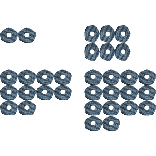 Efficient Replacement Part Mop Cloth Spare Part-Six Pieces 1