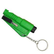 Martillo rompecristales de emergencia para la seguridad del vehículo, herramienta de escape de coche con cortador de cinturón de seguridad para la