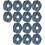 Sweeping Robot Mop Cloth Spare Part Sweeping Robot-14 pieces 1