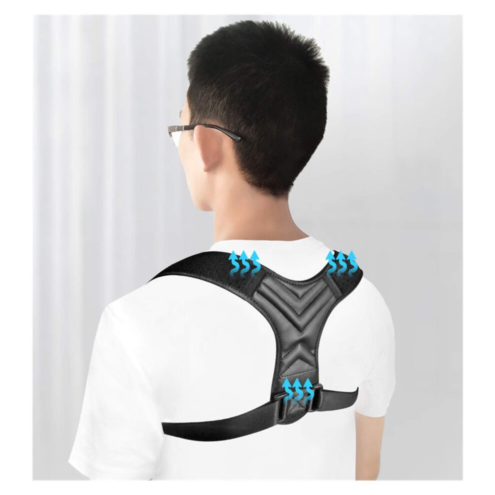 Posture Corrector for Back Brace, Prevent Slouching, Relieve Pain Posture Straps, Clavicle Support Brace for Men and Women, 4090kg (Size XLarge)