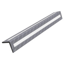 Corner protection for parking garages Lshaped rubber pillar, impactresistant, gray 8 pieces