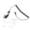 Ακουστικά μόνο για ακρόαση, ακουστικά Covert Acoustic Coil Tube για περιβάλλον υψηλού 1