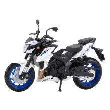 Miniature Engine Vehicle Models 1:18 for Suzuki GSXS750 Die Cast Vehicles Collectible Hobbies Motorcycle Model Scale Motorcycle Model Diecast Replica
