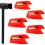 Phonograph Needle Diamond Styluses with Cleaning Brush-Red 1