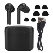 Intelligente Ohrhörer mit Übersetzer, Bluetooth 5.0, Stereo-Sound, ENC-Geräuschunterdrückung, Touch-Steuerung und bis zu 10 Stunden Akkulaufzeit.