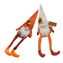 1Pair Handmade Autumn Gnomes Doll Centerpieces Thanksgiving