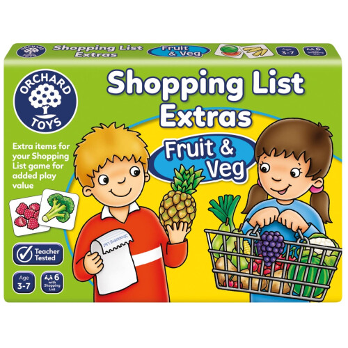 Fruit  Veg Shopping List Extras  Fruit  Vegetables