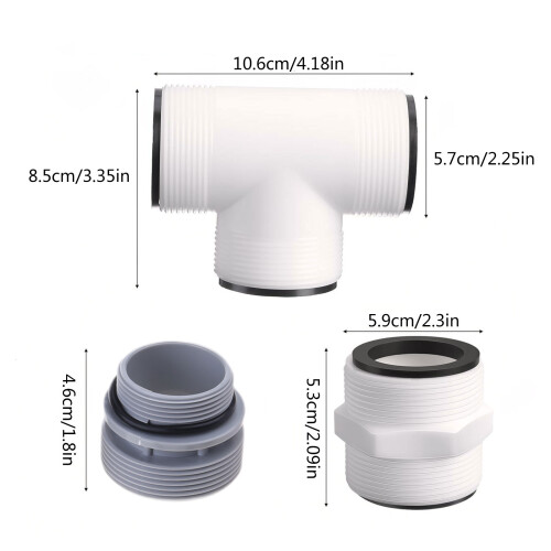 Quick Installation Pool Hose Joint Pool Hose Adapter Diverters 1