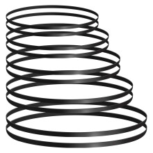 Pack of 10 Turntable Drive Belts Rubber Replacement Bands Record